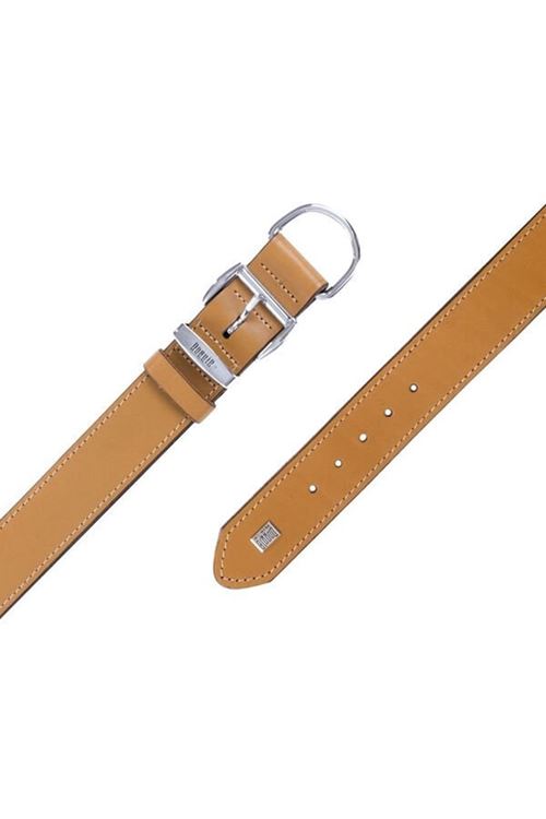 Doggie Konfor Deri Köpek Boyun Tasması Large Camel 3.5x52-60 Cm