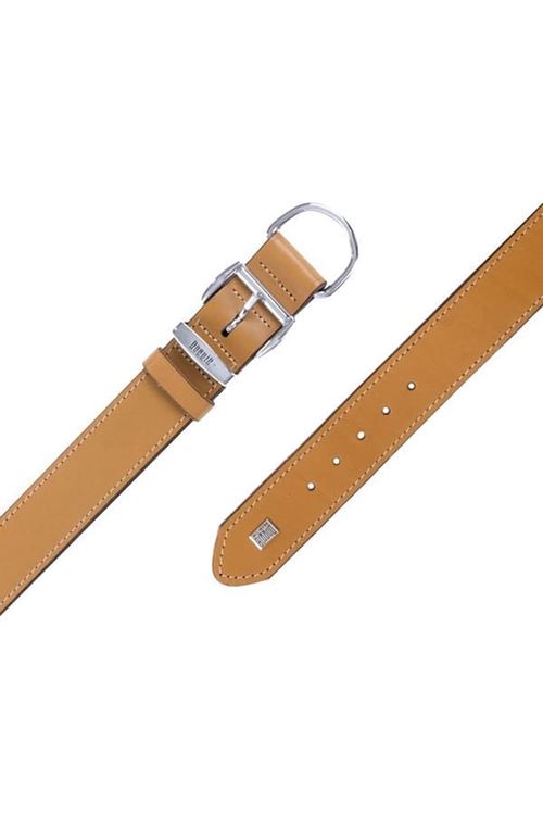 Doggie Konfor Deri Köpek Boyun Tasması Medium Camel 3.5x52-60 Cm
