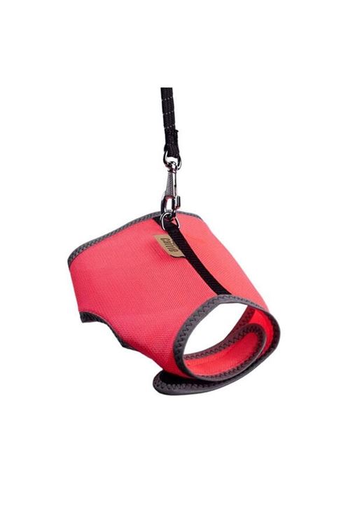 Cattie Havalı Dokuma Kedi Göğüs ve Gezdirme Takımı Small Pembe 1x20-30 Cm