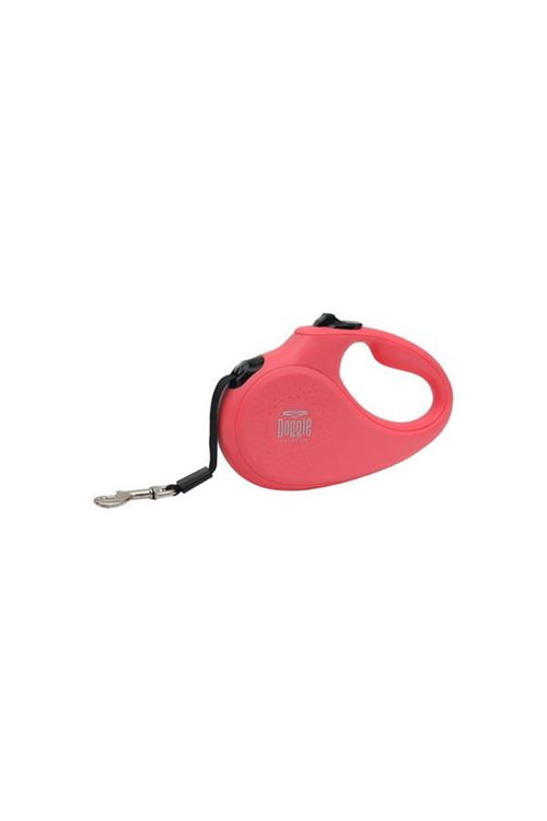 Doggie Master Otomatik Köpek Uzatma Tasması Xsmall Pembe 12 Kg 3 Mt