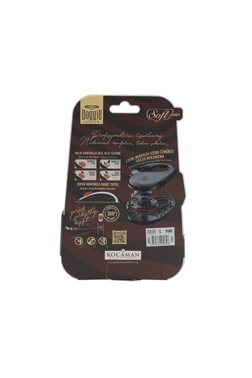 Doggie Soft Otomatik Köpek Uzatma Tasması Small Pembe 15 Kg 5 Mt