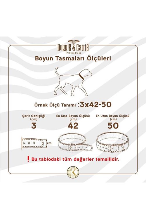 Doggie Comfort Dokuma Köpek Boyun Tasması Medium Kırmızı 3x42-50 Cm