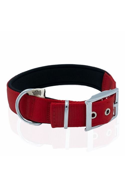 Doggie Elit Dokuma Köpek Boyun Tasması Large Kırmızı 3x47-55 Cm