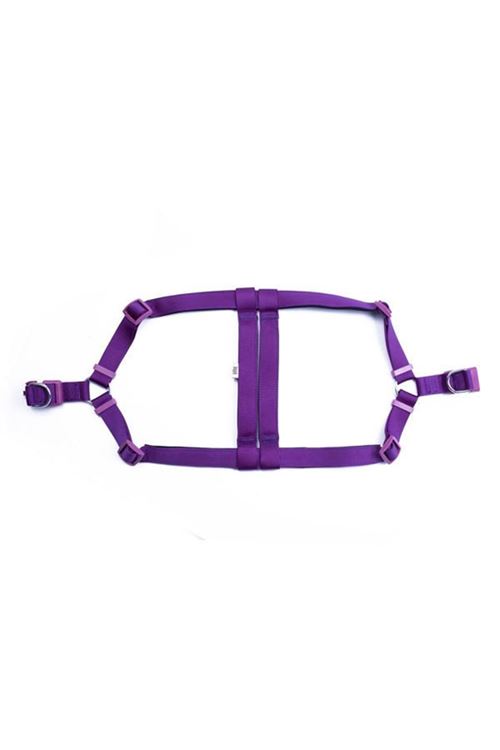 Doggie Konfor Dokuma Ronin Köpek Göğüs Tasması Xxxlarge Mor 3x75-85 Cm