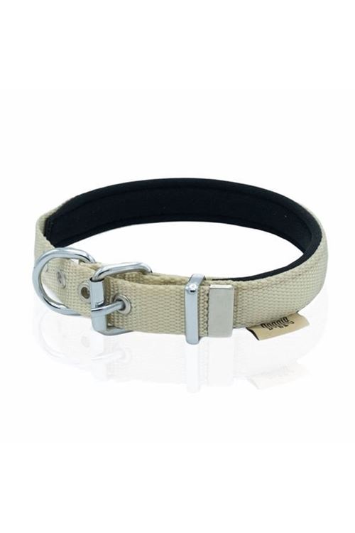 Doggie Comfort Dokuma Köpek Boyun Tasması Medium Haki 2x35-40 Cm