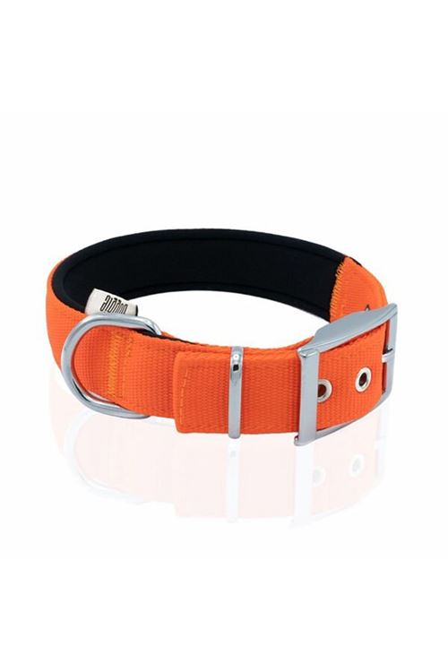 Doggie Elit Dokuma Köpek Boyun Tasması Large Turuncu 3x47-55 Cm