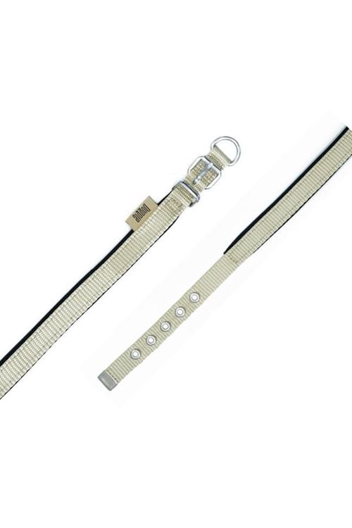 Doggie Comfort Dokuma Köpek Boyun Tasması Medium Haki 1.5x25-30 Cm