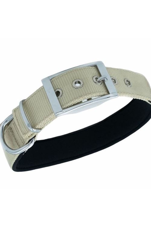 Doggie Elit Dokuma Köpek Boyun Tasması Large Haki 3x47-55 Cm