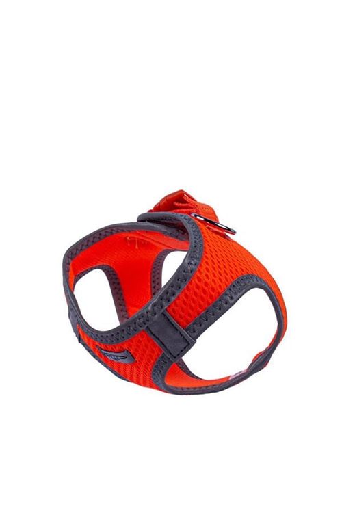 Doggie Havalı Dokuma Reflektör Küçük Irk Köpek Göğüs Tasması Xxxsmall Turuncu 22-26 Cm