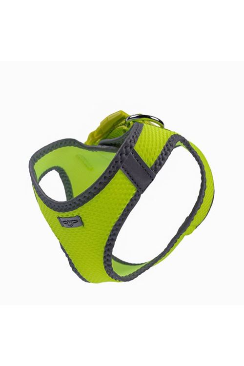 Doggie Havalı Dokuma Reflektör Küçük Irk Köpek Göğüs Tasması Xsmall Sarı 30-34 Cm
