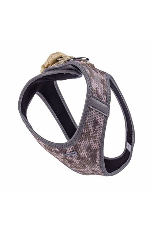 Doggie Havalı Dokuma Reflektör Küçük Irk Köpek Göğüs Tasması Large Kamuflaj 42-48 Cm