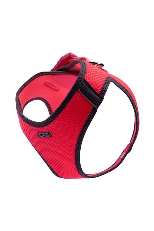 Doggie Havalı Dokuma Reflektör Küçük Irk Köpek Göğüs Tasması Large Pembe 42-48 Cm