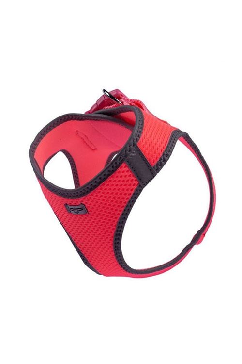 Doggie Havalı Dokuma Reflektör Küçük Irk Köpek Göğüs Tasması Medium Pembe 38-44 Cm