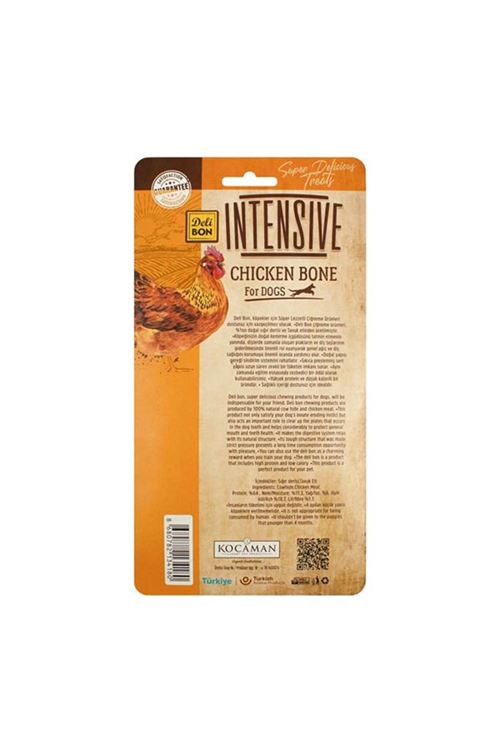 Delibon İntensive Tavuklu Köpek Ödül Kemiği 12 Cm 2 Adet