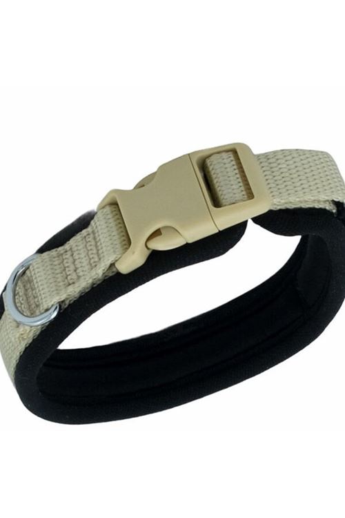 Doggie Havalı Dokuma Köpek Boyun Tasması Medium Kamuflaj 1.5x30-40 Cm