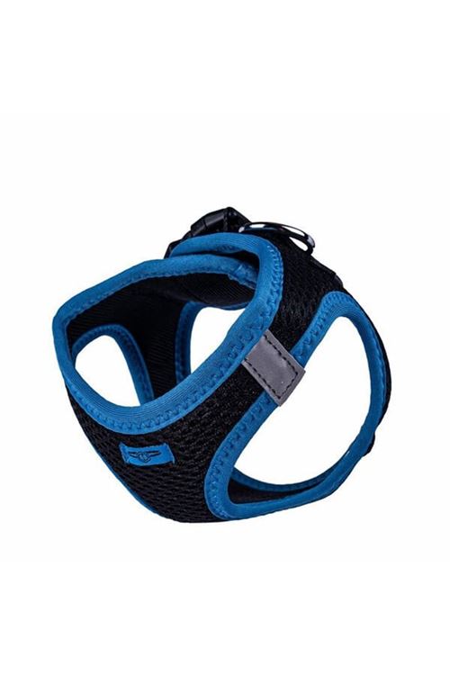 Doggie Havalı Dokuma Neon Küçük Irk Köpek Göğüs Tasması Xsmall Mavi 30-34 Cm