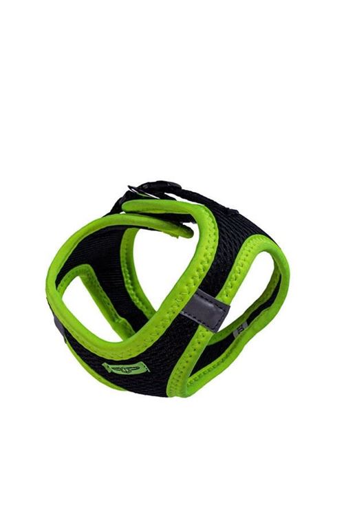 Doggie Havalı Dokuma Neon Küçük Irk Köpek Göğüs Tasması Xxsmall Sarı 26-30 Cm