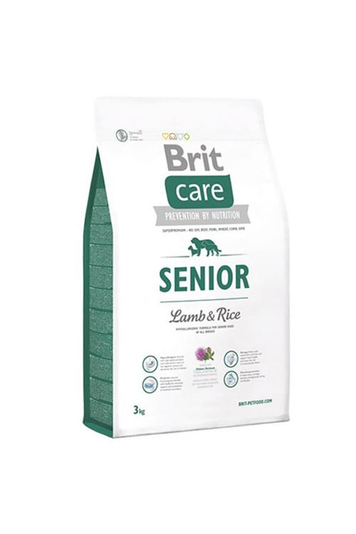 Brit Care Senior Hypo-Allergenic Kuzu Etli Yaşlı Köpek Maması 3 Kg