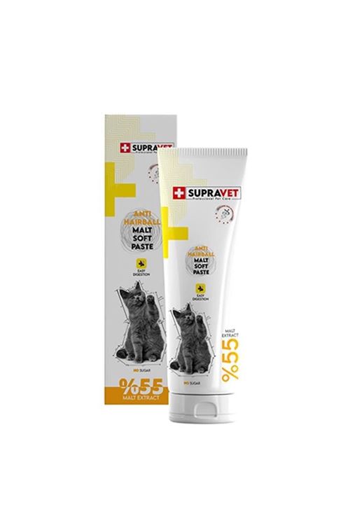 Supravet Malt Soft Paste Ant-Hairball Kedi Macunu 100 Gr