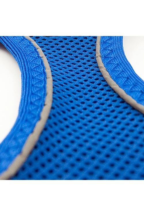 Tailpetz Air Mesh Harness Köpek Göğüs Tasması Xsmall Saks Mavi 28-30x32-36 Cm