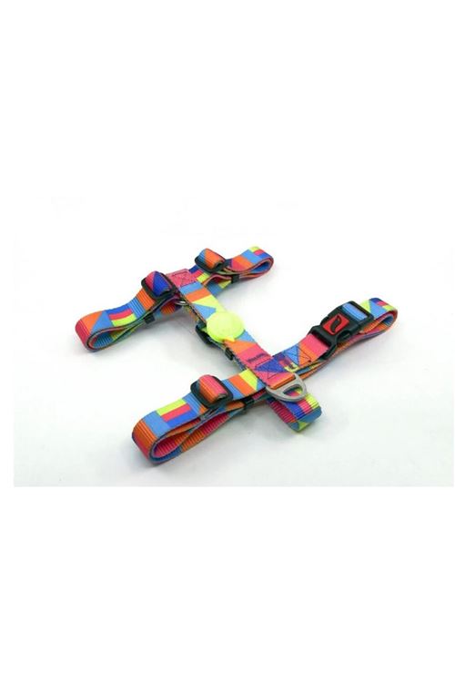 Tailpetz Spirit Desenli Köpek Göğüs Tasması Small 24-38x32-51 Cm