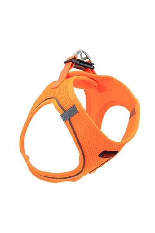 Tailpetz Air Mesh Harness Köpek Göğüs Tasması Xxxsmall Turuncu 20-24x24-28 Cm