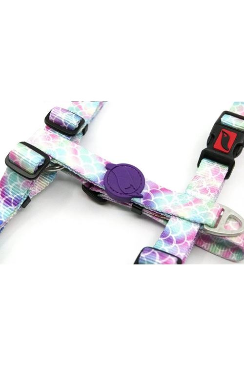 Tailpetz Bubbles Desenli Köpek Göğüs Tasması Xsmall 20-34x23-38 Cm