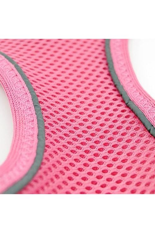Tailpetz Air Mesh Harness Köpek Göğüs Tasması Xxsmall Pembe 24-28x28-32 Cm