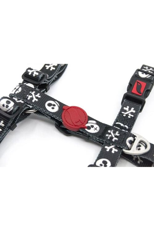 Tailpetz Boo Desenli Köpek Göğüs Tasması Xsmall 20-34x23-38 Cm