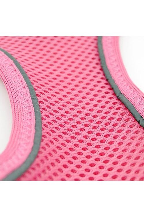 Tailpetz Air Mesh Harness Köpek Göğüs Tasması Xxsmall Pembe 24-28x28-32 Cm
