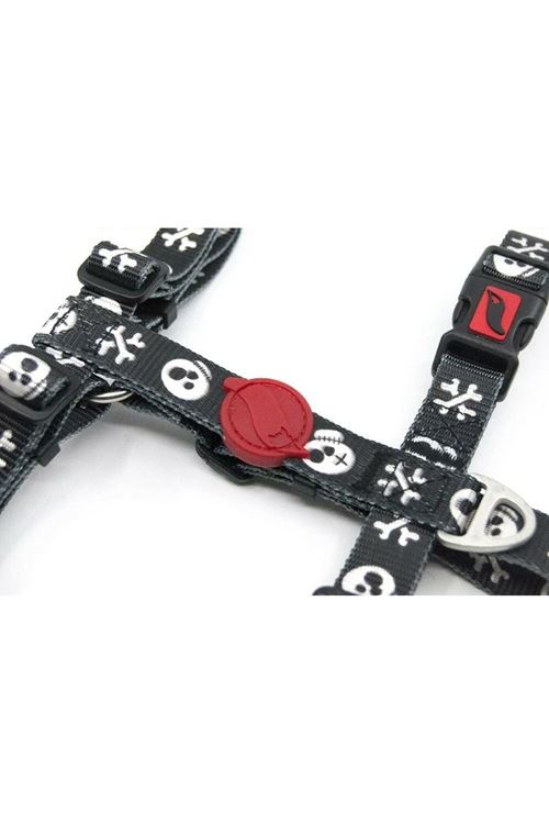 Tailpetz Boo Desenli Köpek Göğüs Tasması Xsmall 19-33x22-37 Cm