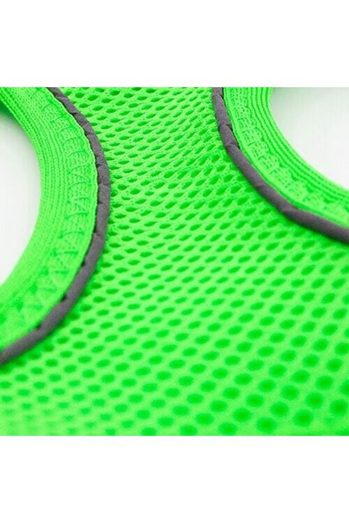 Tailpetz Air Mesh Harness Köpek Göğüs Tasması Medium Yeşil 32-34x44-48 Cm