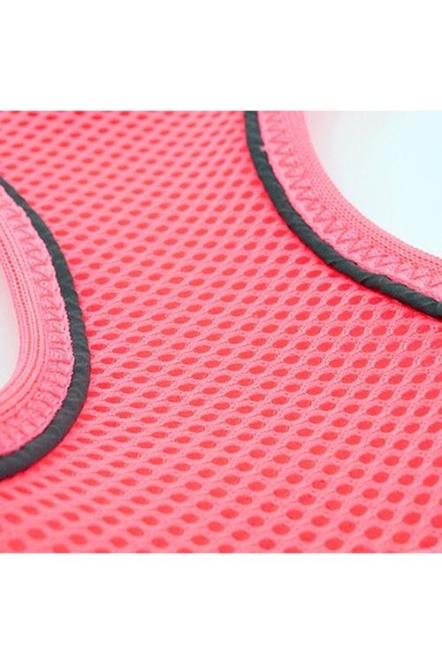 Tailpetz Step İn Harness Göğüs Tasması Large Neon Pembe 36x46-66 Cm