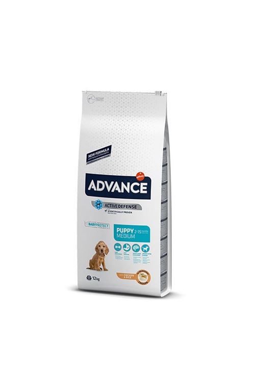 Advance Puppy Medium Tavuklu Orta Irk Yavru Köpek Maması 12 Kg