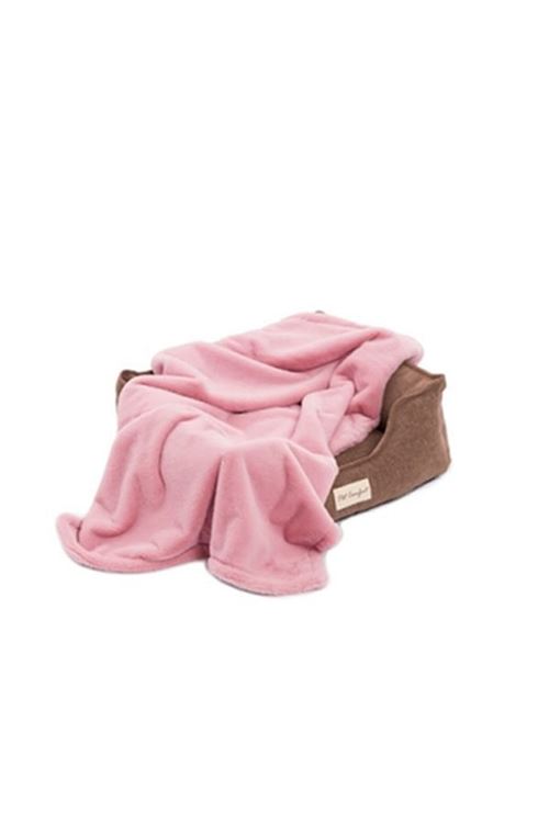 Pet Comfort Lodix Mira Köpek Battaniyesi Pembe Large 100x150 Cm