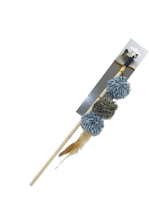 Eastland Peluş Top Kedi Oltası 40 Cm