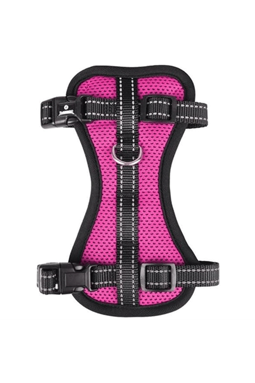 Flamingo Milou Köpek Göğüs Tasması Medium Fuşya 40-55 Cm