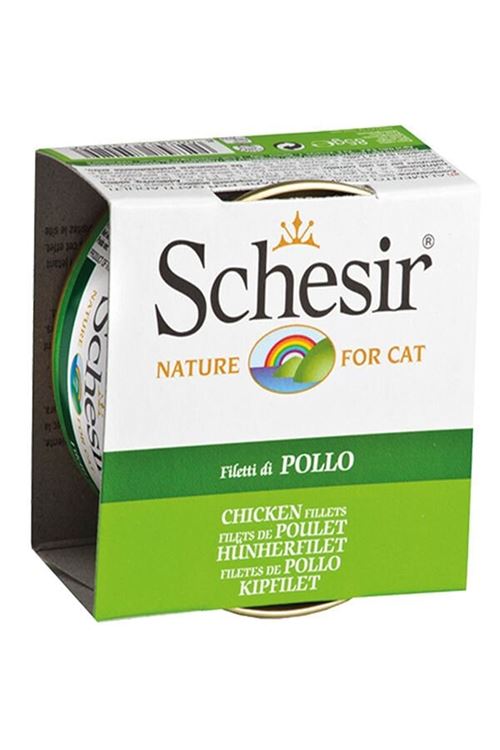Schesir Tavuk Fileto Jöleli Konserve Kedi Maması 85 Gr