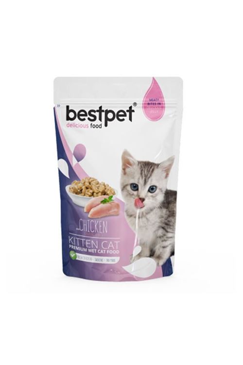 BestPet Kitten Jelly Pouch Yavru Kedi Maması 85 Gr