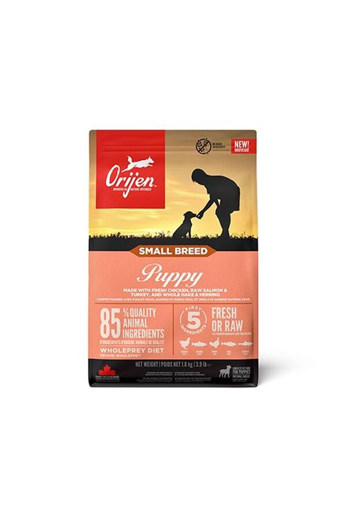 Orijen Puppy Small Breed Tavuk Somon ve Hindi Etli Küçük Irk Yavru Köpek Maması 1.8 Kg