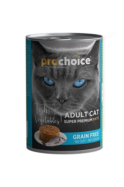 Pro Choice Adult Balık ve Sebzeli Yetişkin Konserve Kedi Maması 400 Gr