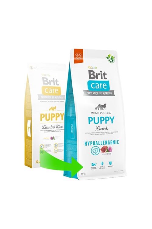 Brit Care Hypo-Allergenic Kuzu Etli Yavru Köpek Maması 12 Kg