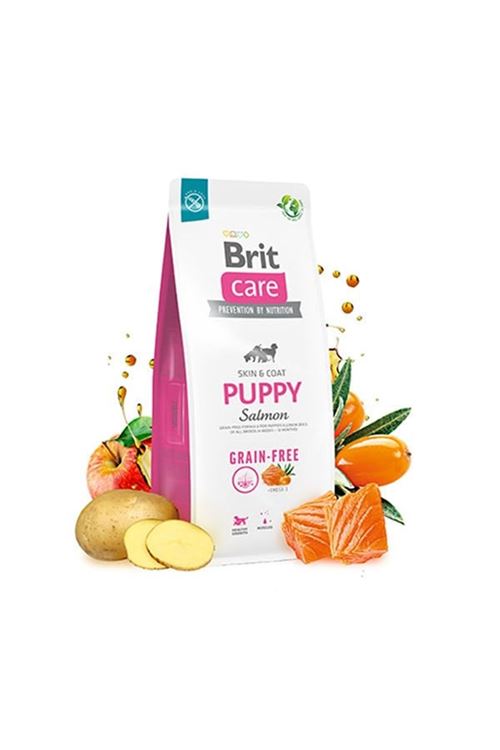 Brit Care Puppy Tahılsız Skin & Coat Somonlu Yavru Köpek Maması 3 Kg