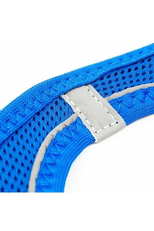 Tailpetz Air Mesh Harness Köpek Göğüs Tasması Xlarge Saks Mavi 42-54x54-60 Cm
