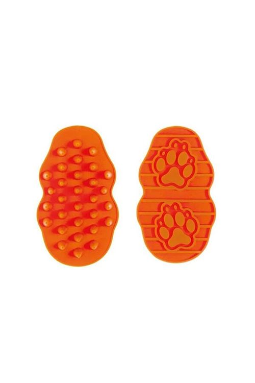 İmac Termoplastik Kauçuk Fırça Peluş Köpek Oyuncağı 13x7.5 Cm