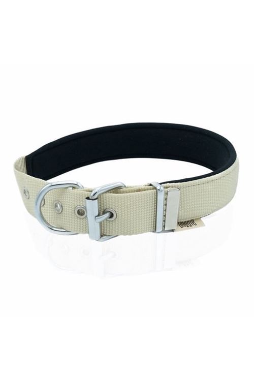 Doggie Konfor Dokuma Kemikli Köpek Boyun Tasması Large Haki 3x47-55 Cm