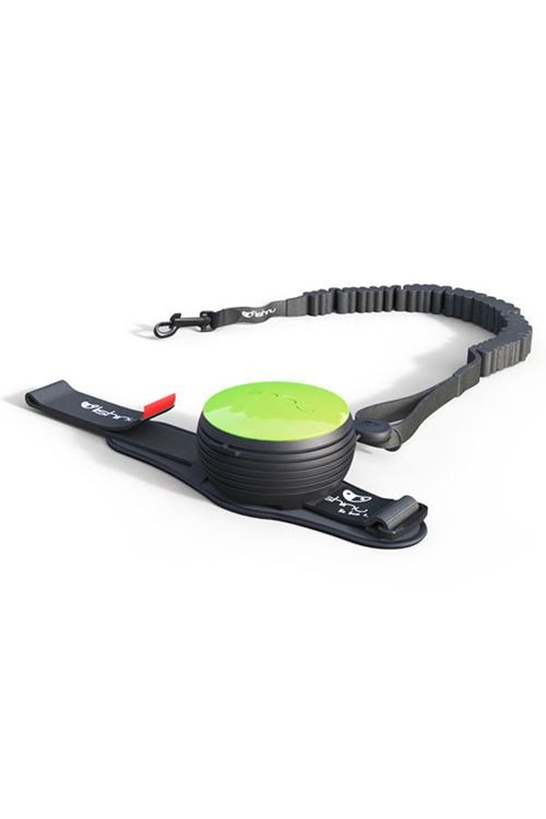 Lishinu Bungee Akıllı Köpek Gezdirme Tasması Yeşil Large