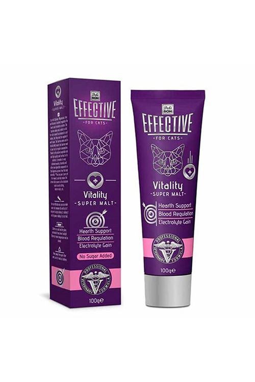 Delibon Effective Vitality Malt Katkılı Kalp Sağlığı Kedi Macunu 100 Gr