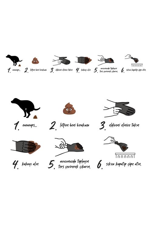 Sterel Pet Tuvalet Eldiveni 50 Adet