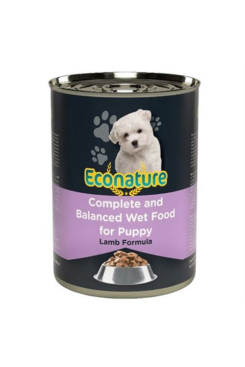 Econature Kuzu Etli Yavru Köpek Konservesi 400 Gr